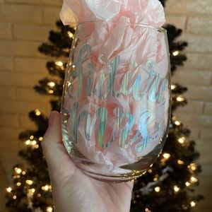 Future Mrs Wine Glass